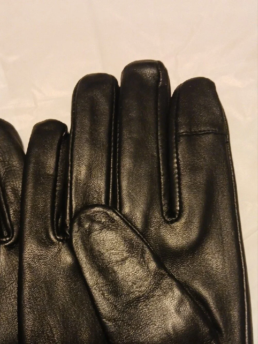 Michael Kors Black Leather Ladies Gloves